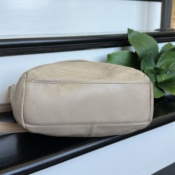 Stone & Co. Renaissance Genuine Leather Shoulder Bag Purse Crossbody Pebbled - Picture 10 of 12